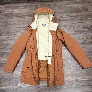 Columbia Sherpa-Lined Jacket - Rust Orange